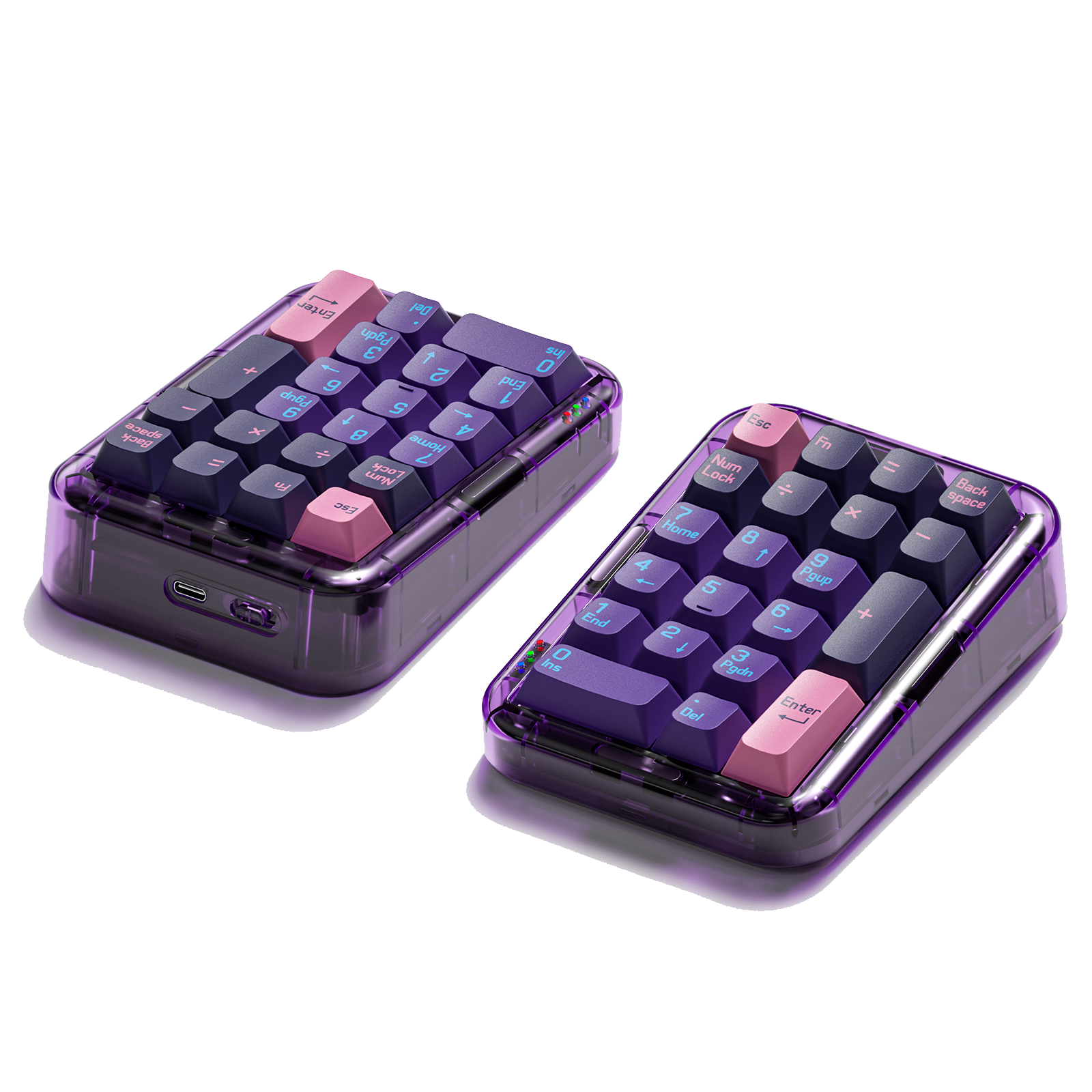 Clavier mécanique MelGeek MojoPad Neon Numpad