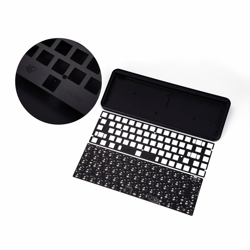 MelGeek Mojo65 68key 5.1Bluetooth &Wired Aluminum Mechanical Keyboard Kit
