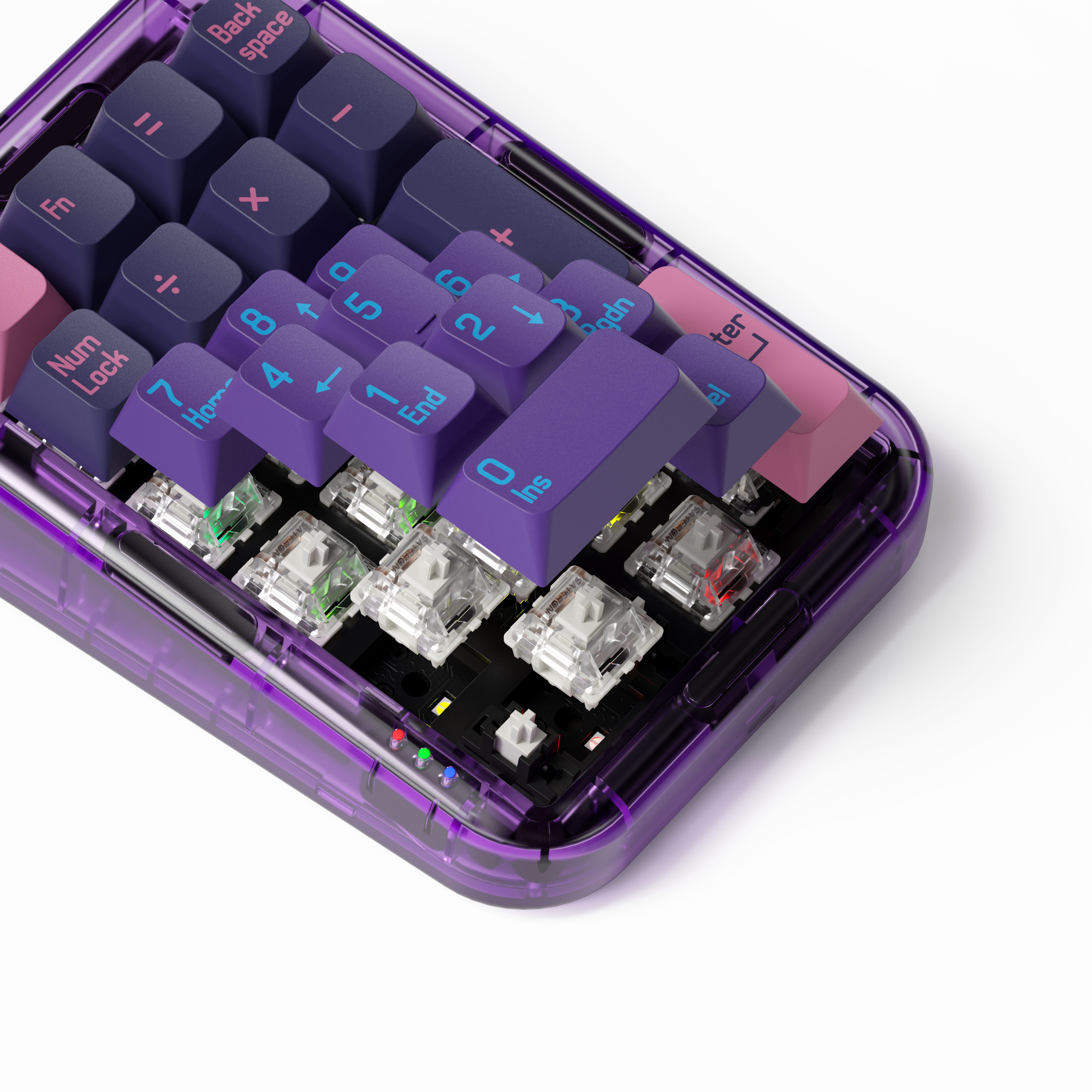 MelGeek MojoPad Neon Numpad Mechanical Keyboard