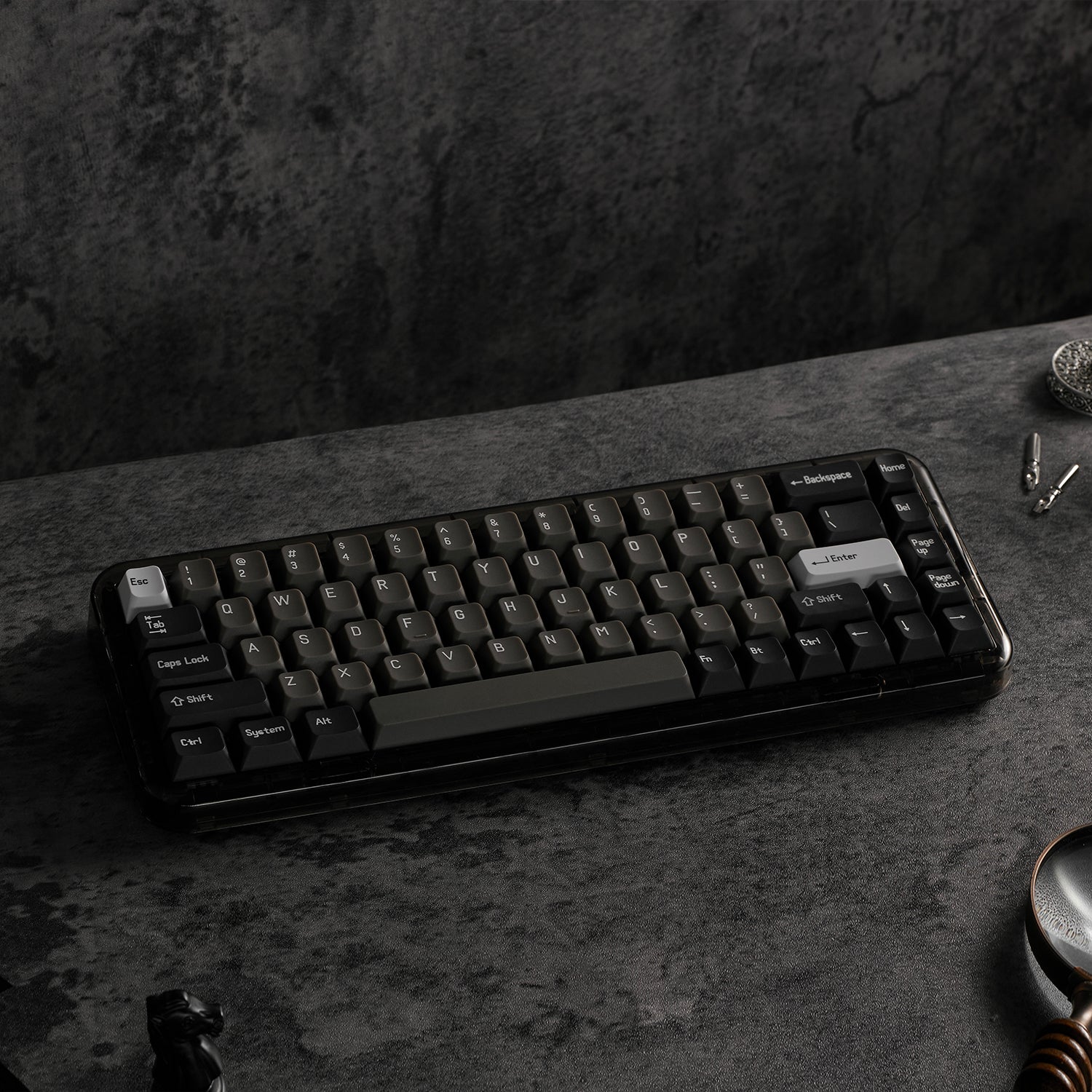 MelGeek Mojo68 Retro Mechanical Keyboard