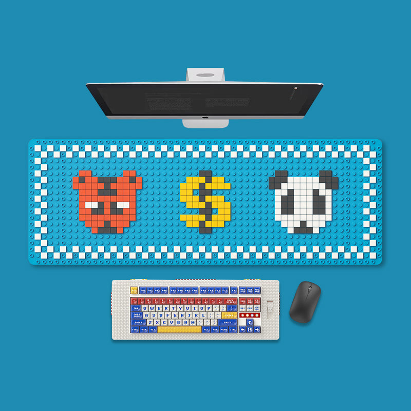 MelGeek Pixel Themed Desk Pad Palette/Canvas/Christian Mouse Pad