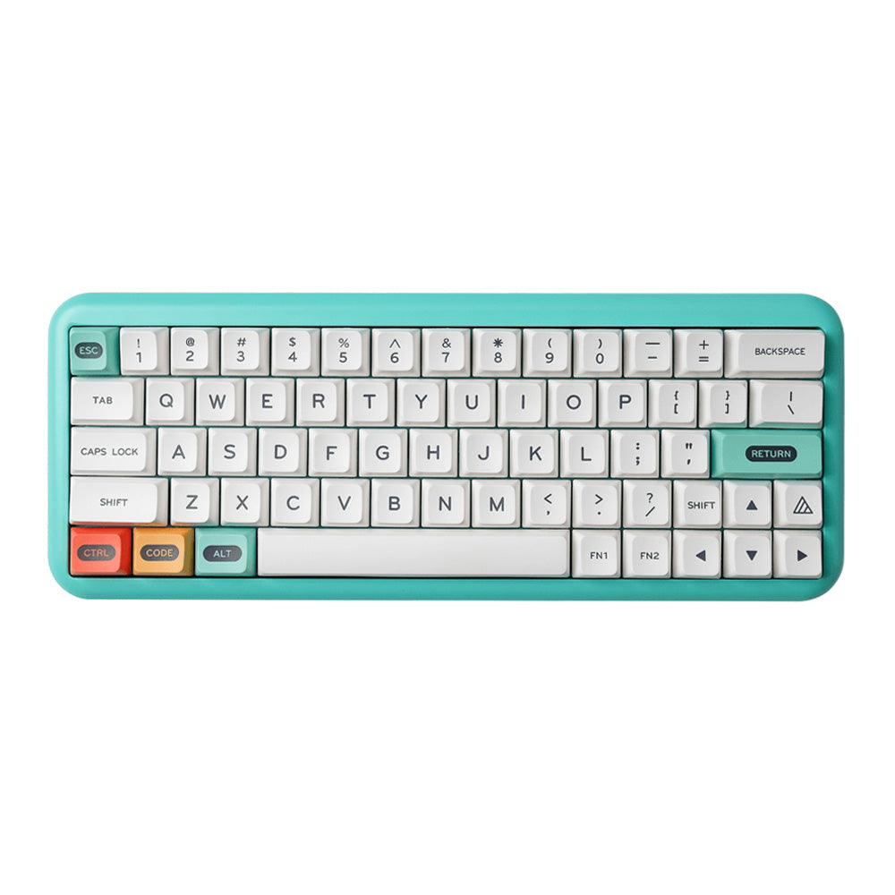 MelGeek Mojo Aluminum 60% Hotswapple RGB 5.2 Bluetooth Wireless &Wired  Mechanical Keyboard