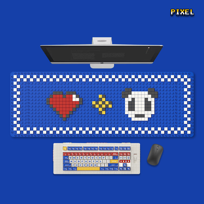 MelGeek Pixel Themed Desk Pad Palette/Canvas/Christian Mouse Pad