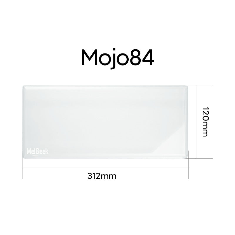 Housse anti-poussière en acrylique MelGeek pour Mojo68/Mojo84
