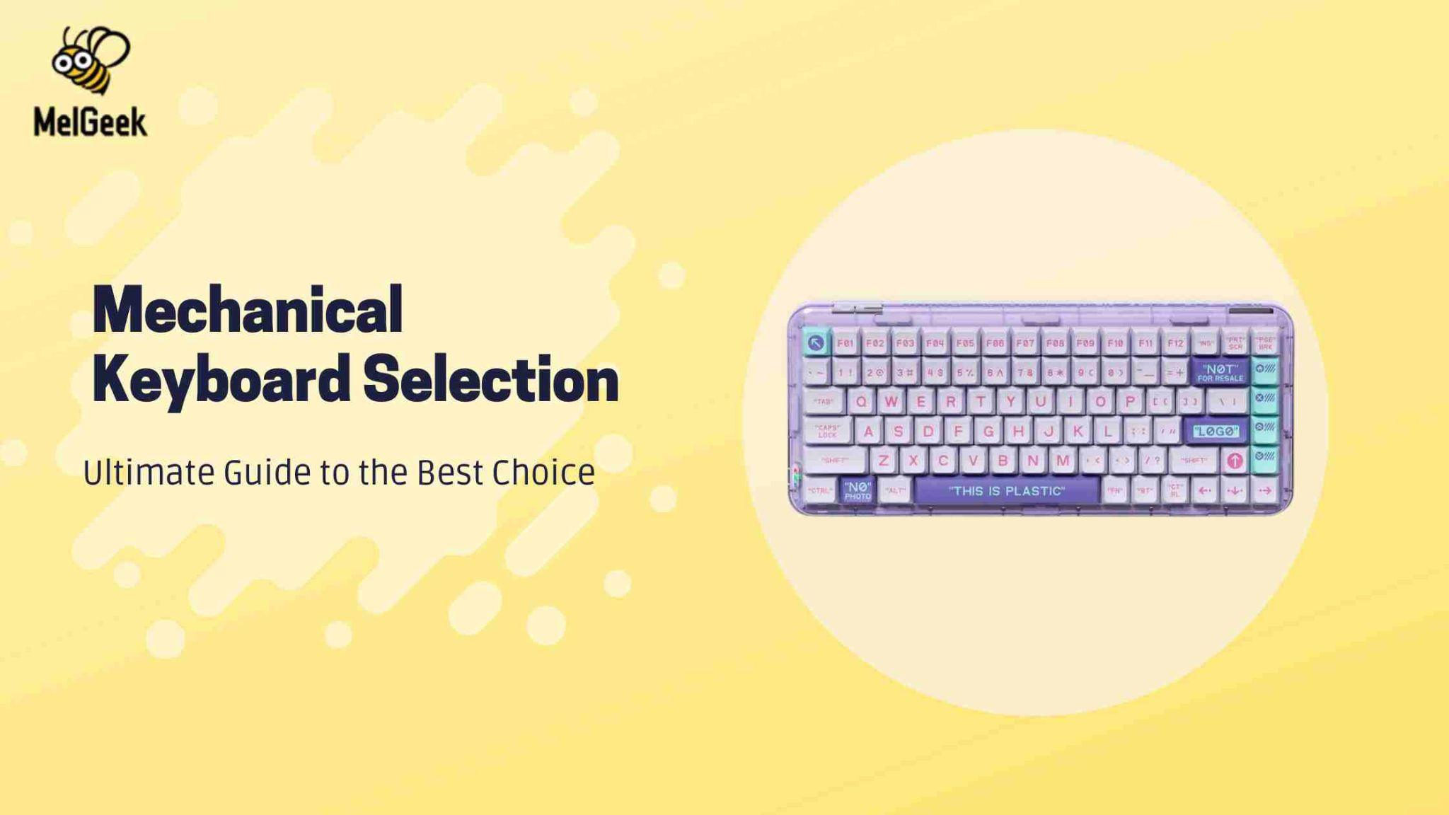 Mechanical Keyboard Selection: Ultimate Guide to the Best Choice