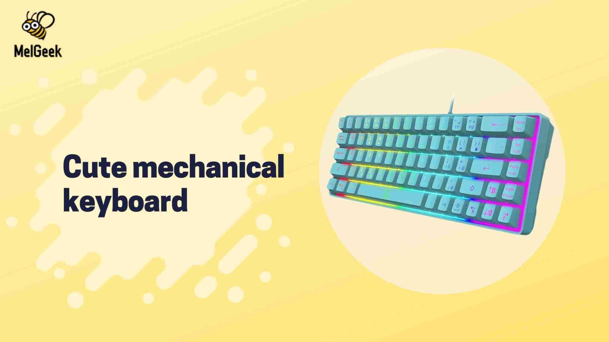 Cute Mechanical Keyboard: Aesthetic & Functional Choices for Typists