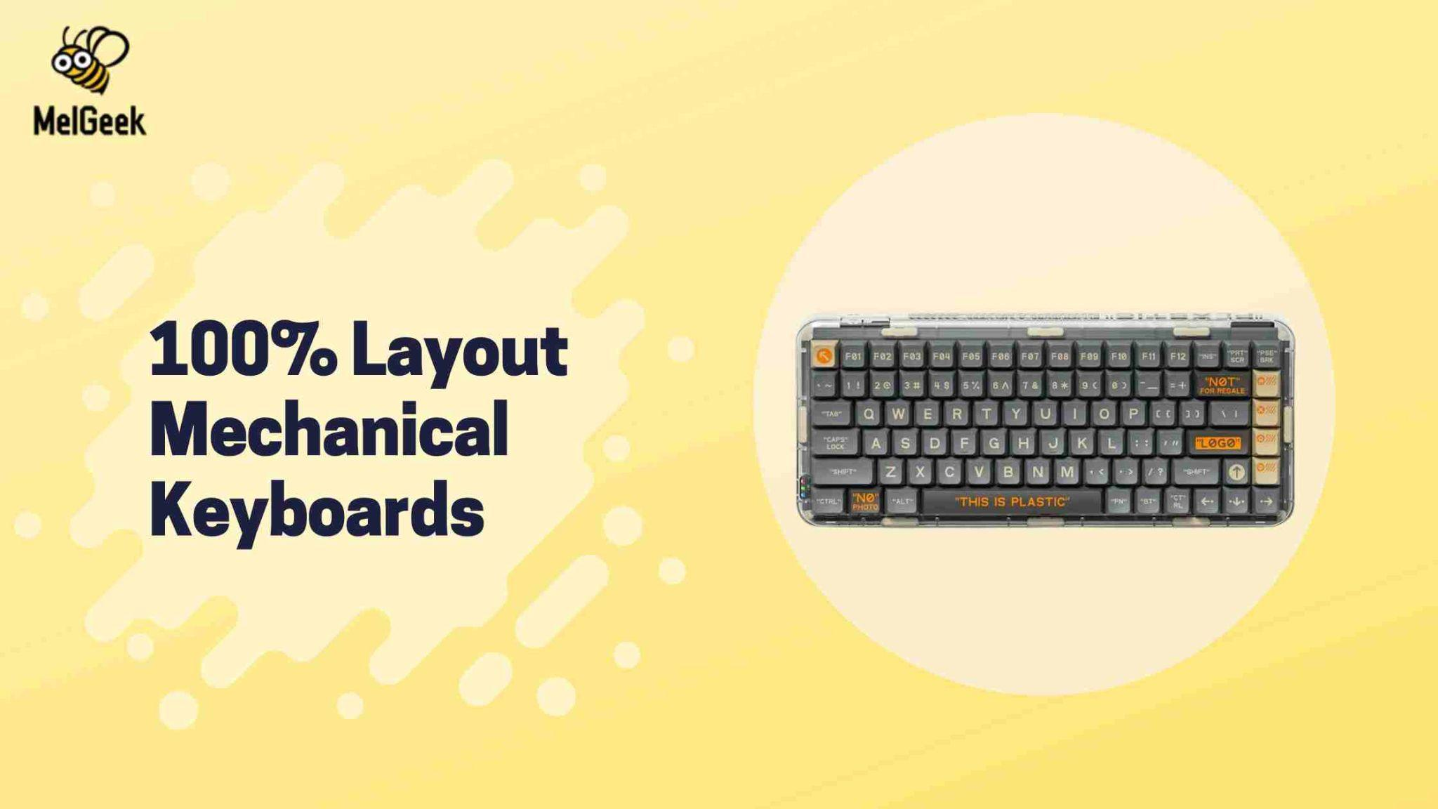 100% Layout Mechanical Keyboards: Ultimate User Guide