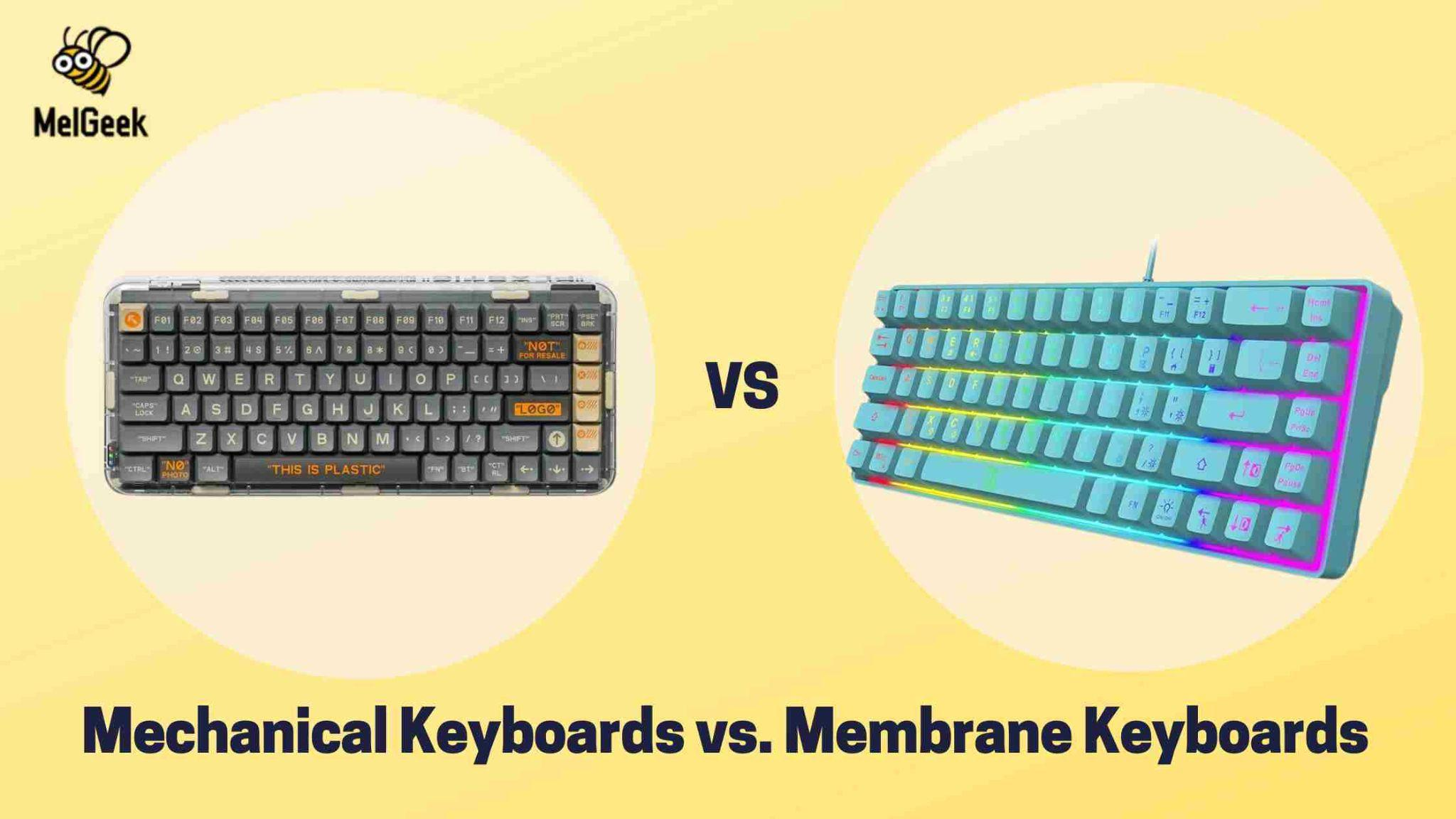 Mechanical vs. Membrane Keyboards: Which is Better?