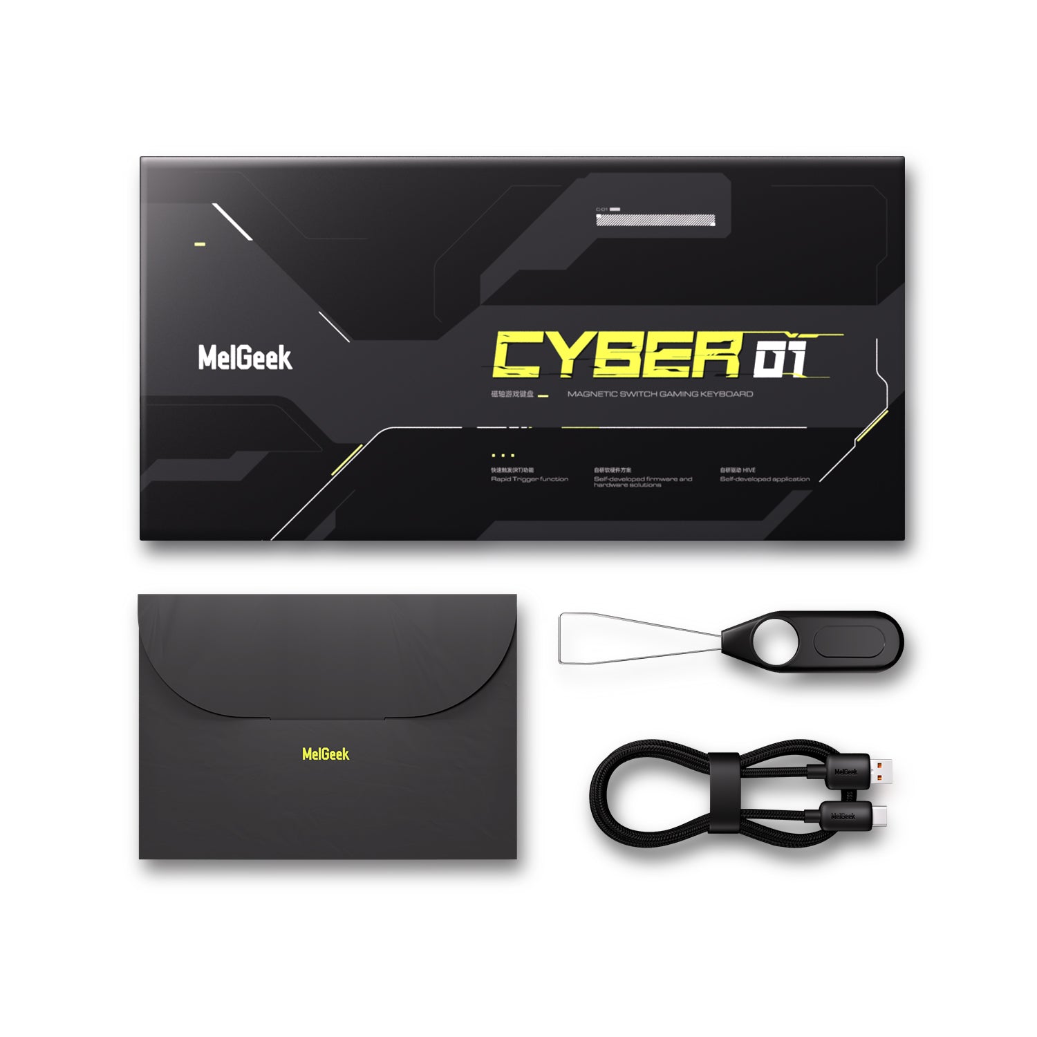MelGeek Cyber01 Magnetic Switch Gaming Keyboard