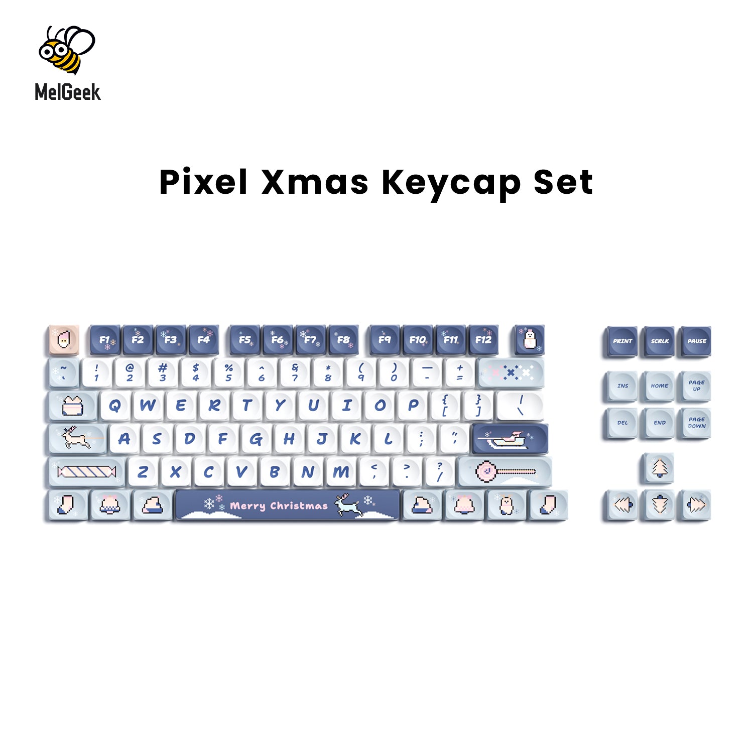 Pixel Keycap Set-Xmas