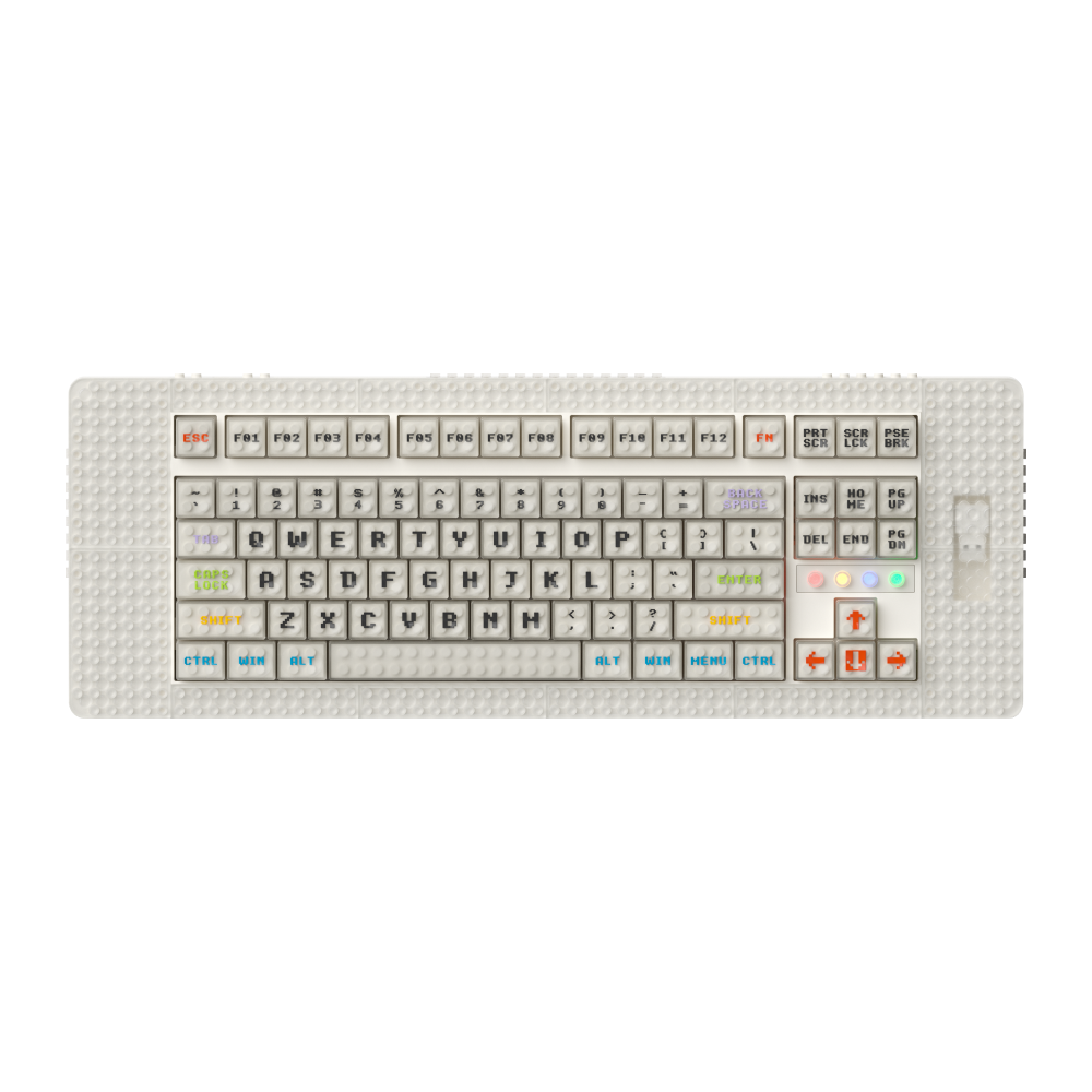 Pixel Mechanical Keyboard Canvas