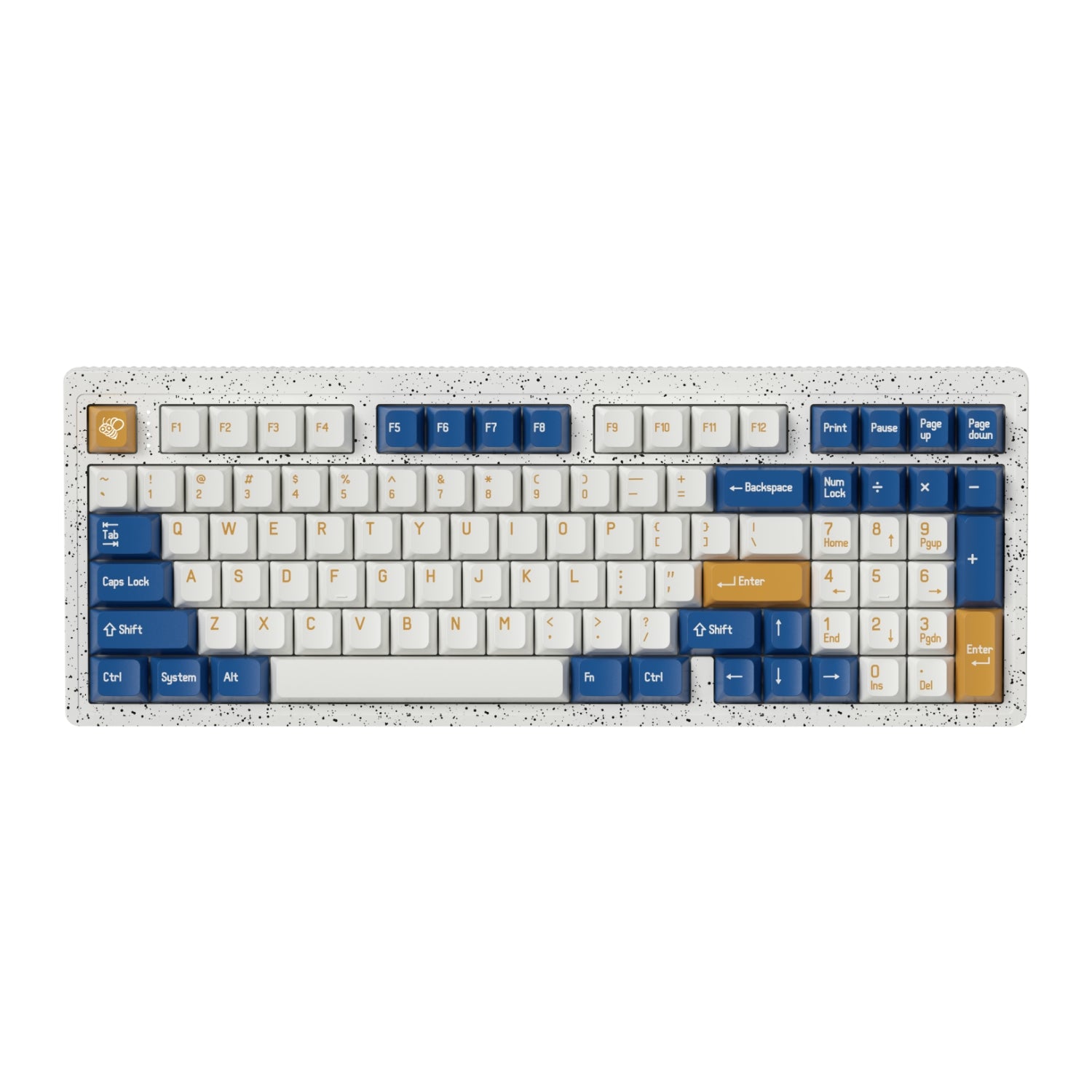 MelGeek Modern97 Arbeit &amp; Spiel Kompakte mechanische Tastatur