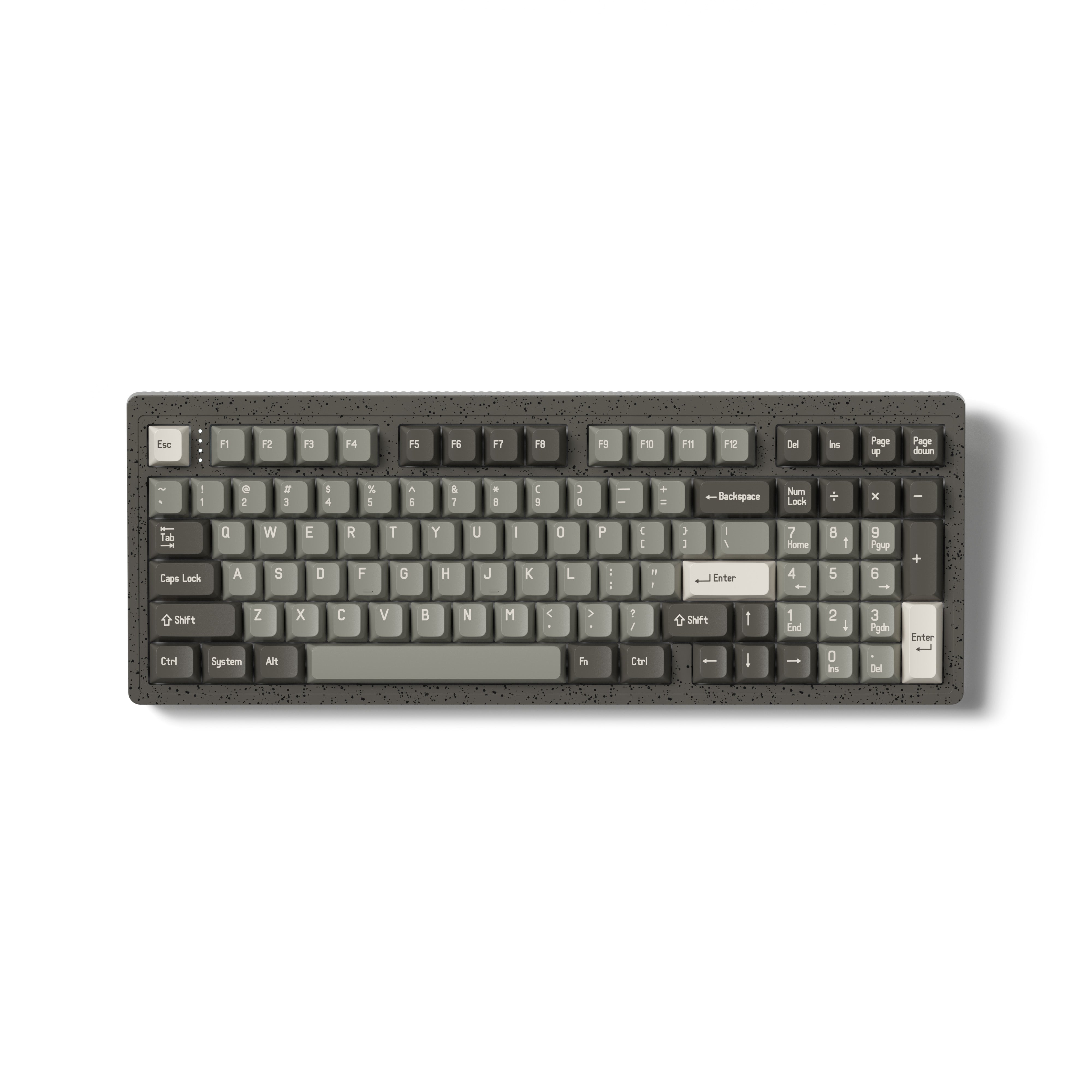 MelGeek Modern97 Slate Work&Game Compact Mechanical Keyboard