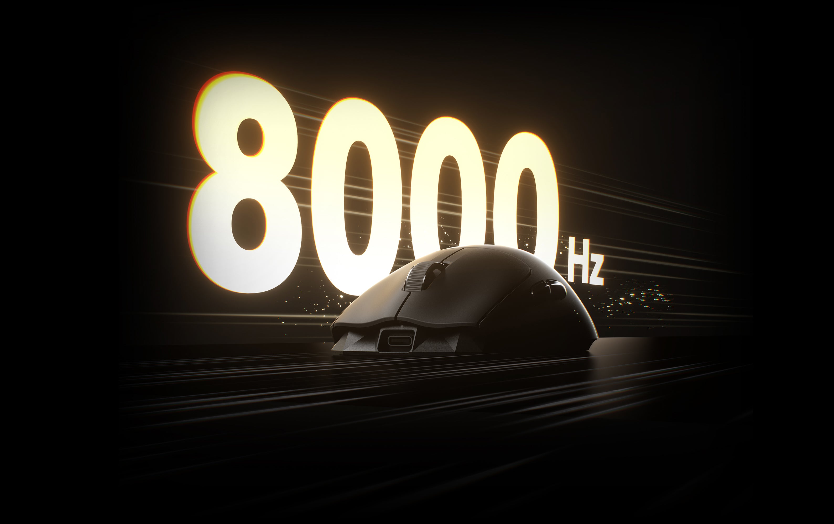 MelGeek Horus Lightweight Gaming Mouse | 8000Hz Polling Esports Mouse