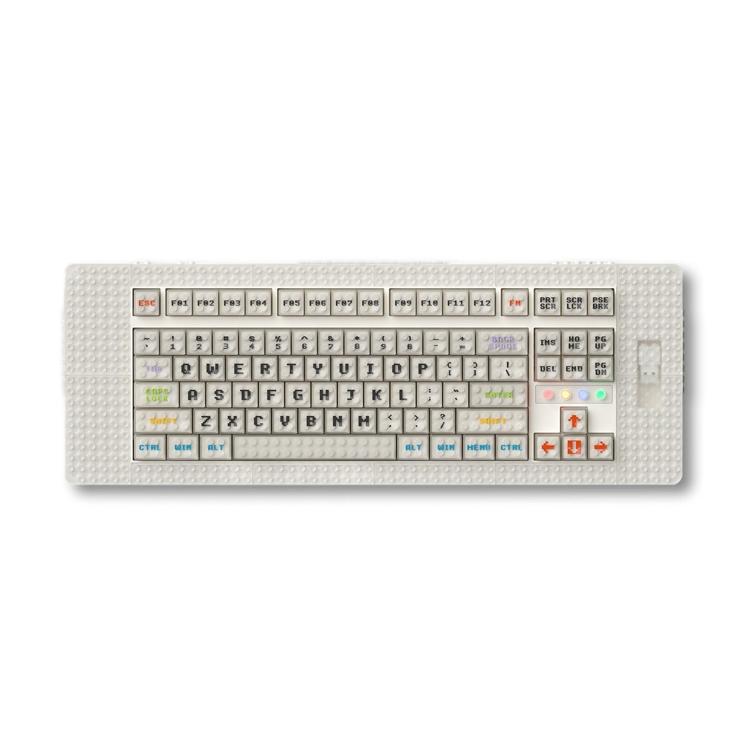 MelGeek Pixel, el primer teclado mecánico del mundo compatible con Brick
