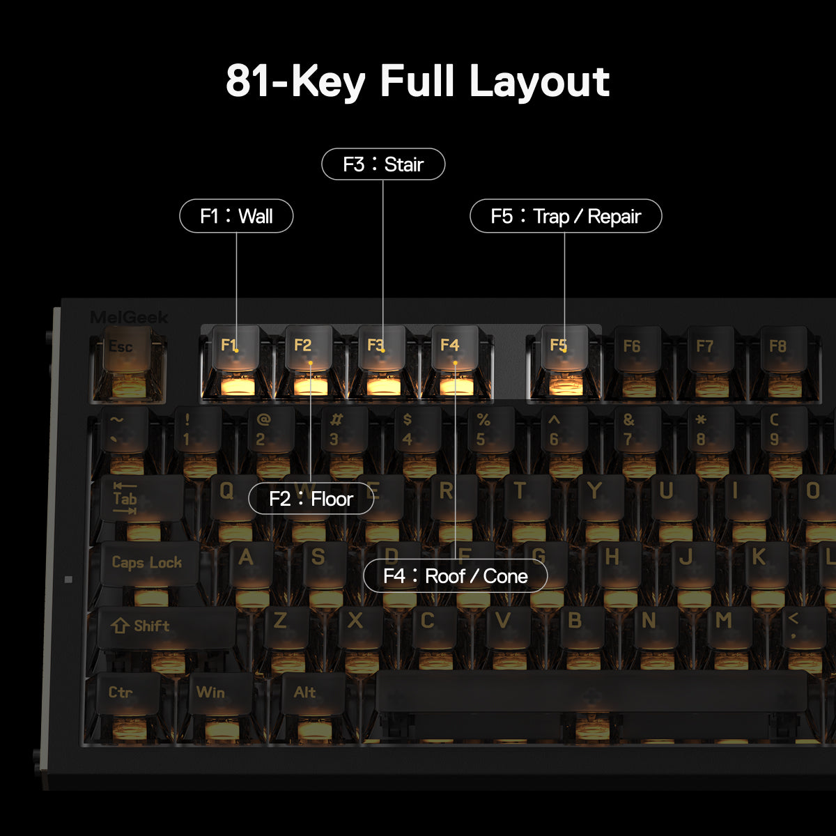 REAL81 Magnetic Mechanical Keyboard | MelGeek