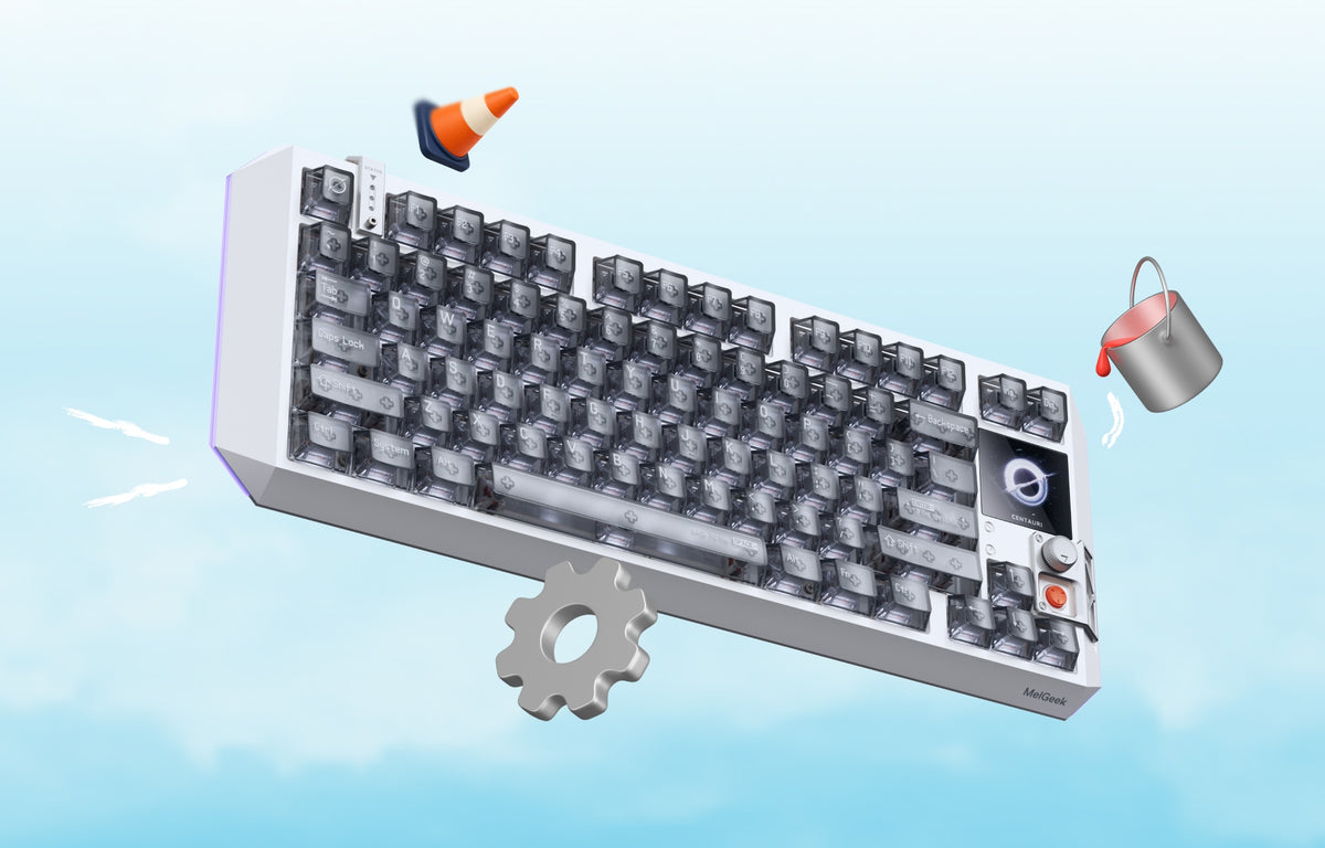 Centauri60/80 Hall-Effekt-Gaming-Tastatur