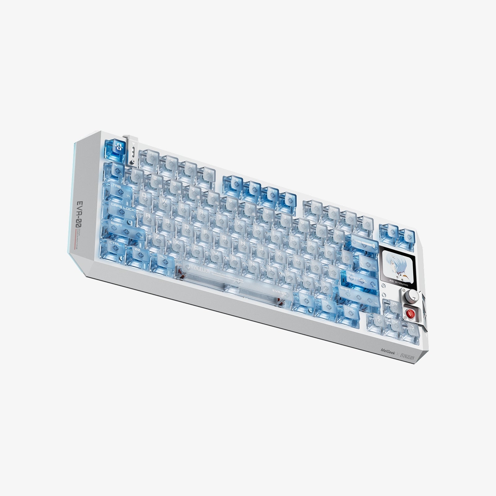 Centauri80 Rei EVA-00 OLED Hall Effect Keyboard | MelGeek keyboard image