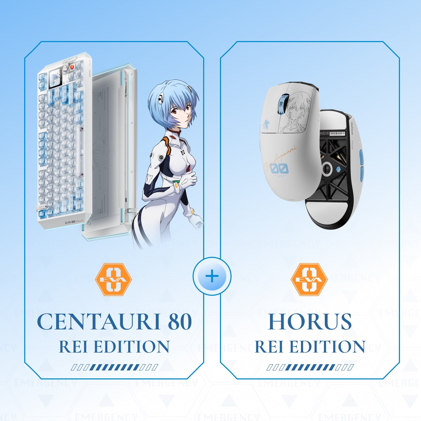 Centauri80 Rei EVA-00 OLED Hall Effect Keyboard | MelGeek keyboard image