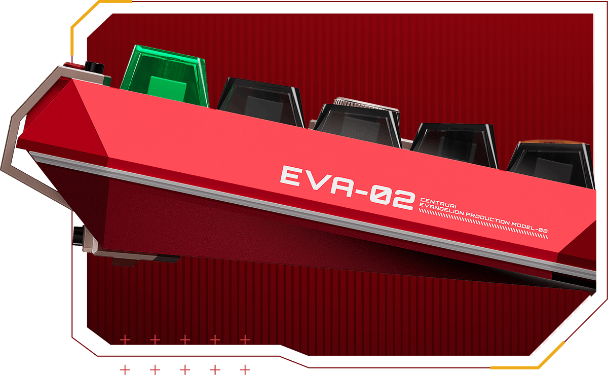 Centauri60 Asuka EVA-02 Hall Effect Keyboard | MelGeek Centauri60 Asuka EVA-02 Hall Effect Keyboard | MelGeek