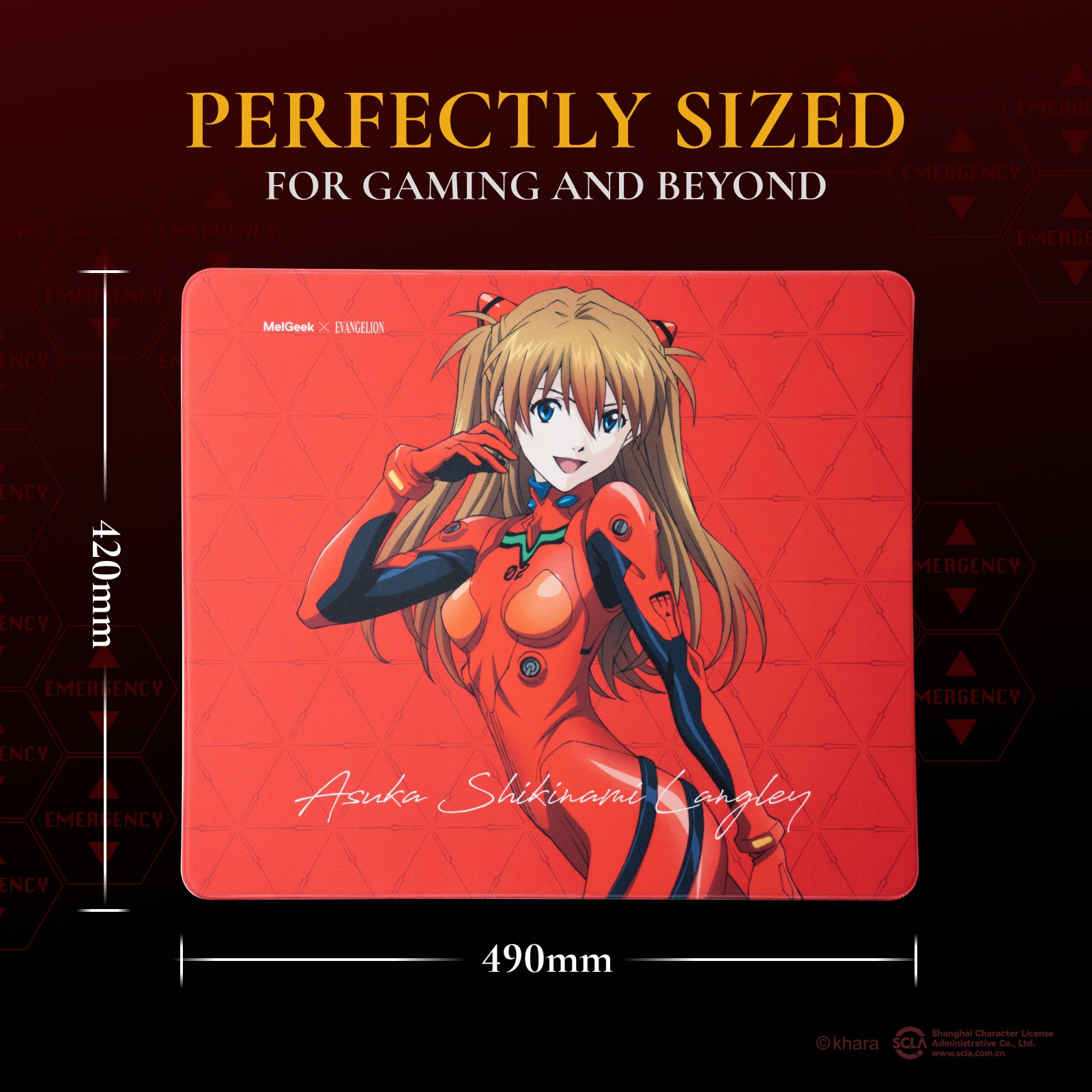 EVANGELION 30th Anniversary EVA Mouse Pad | MelGeek