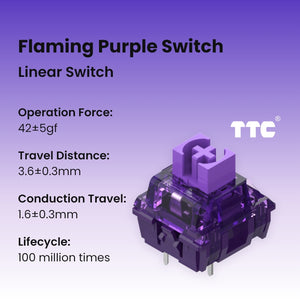 TTC Flaming Purple / 10 Pcs