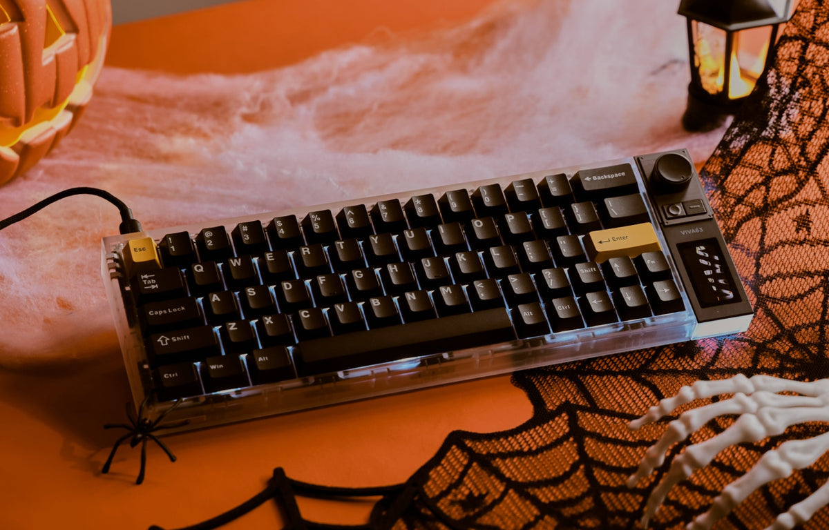 VIVA63 HE Gaming Keyboard with Touchscreen