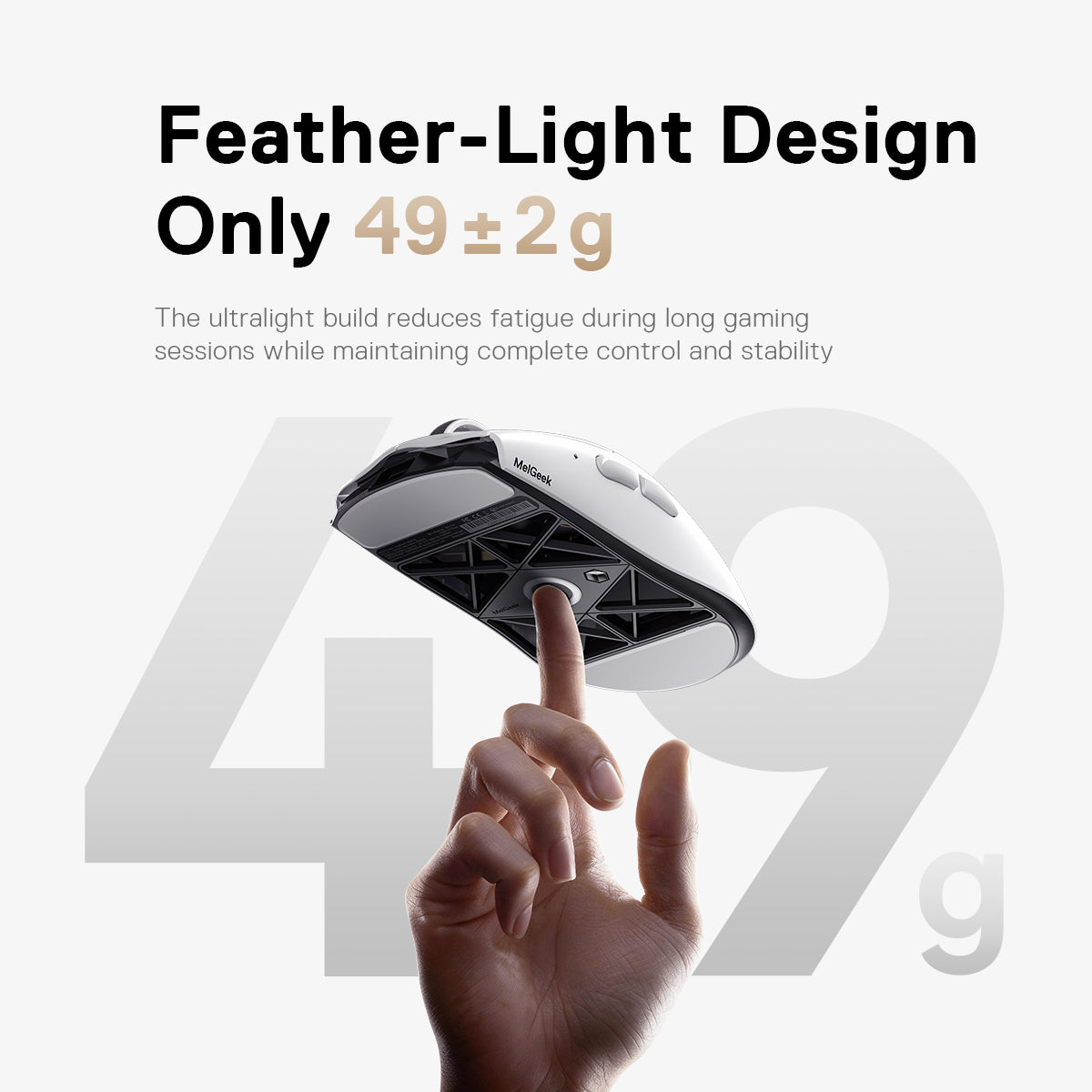 MelGeek Ultra Lightweight Gaming Mouse Built for Esports – MelGeek