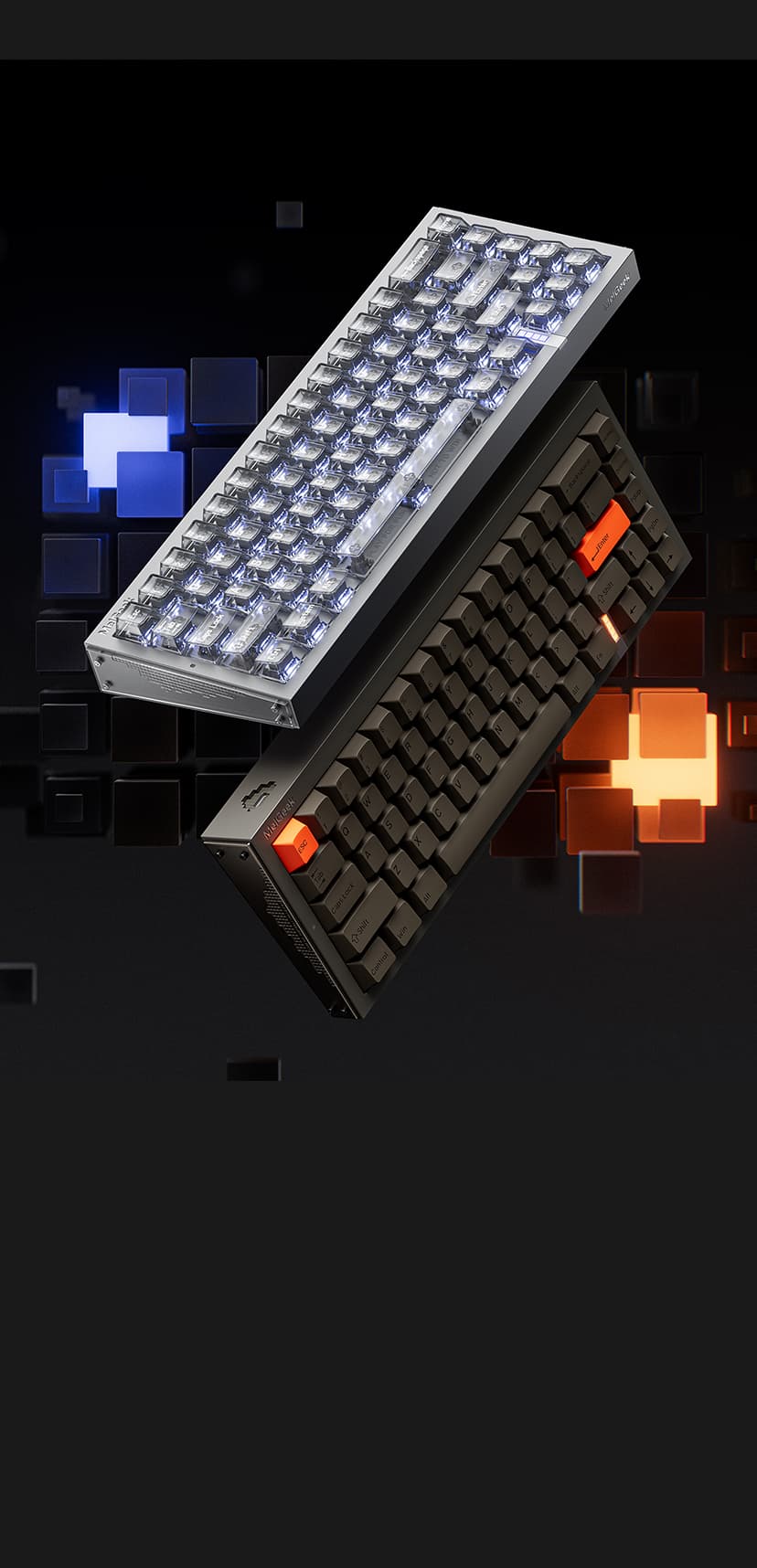 キーボード Archetype Ectochrome Ectokolk メカニカルゲーミングキーボード - ECTK-G01UKBK