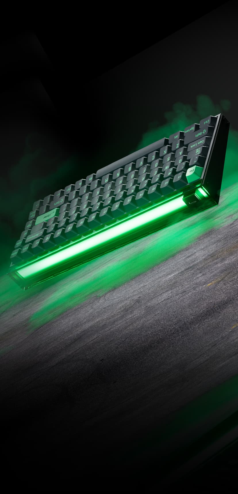キーボード Archetype Ectochrome Ectokolk メカニカルゲーミングキーボード - ECTK-G01UKBK