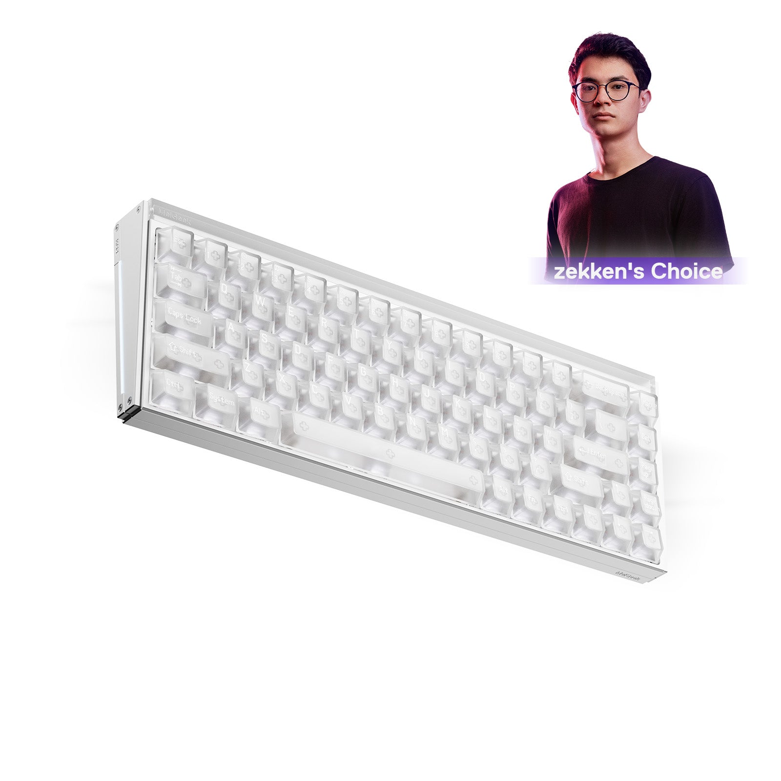 キーボード MelGeek made68 ultra white MelGeek Made68 Ultra: Rapid Trigger Keyboard – MelGeek