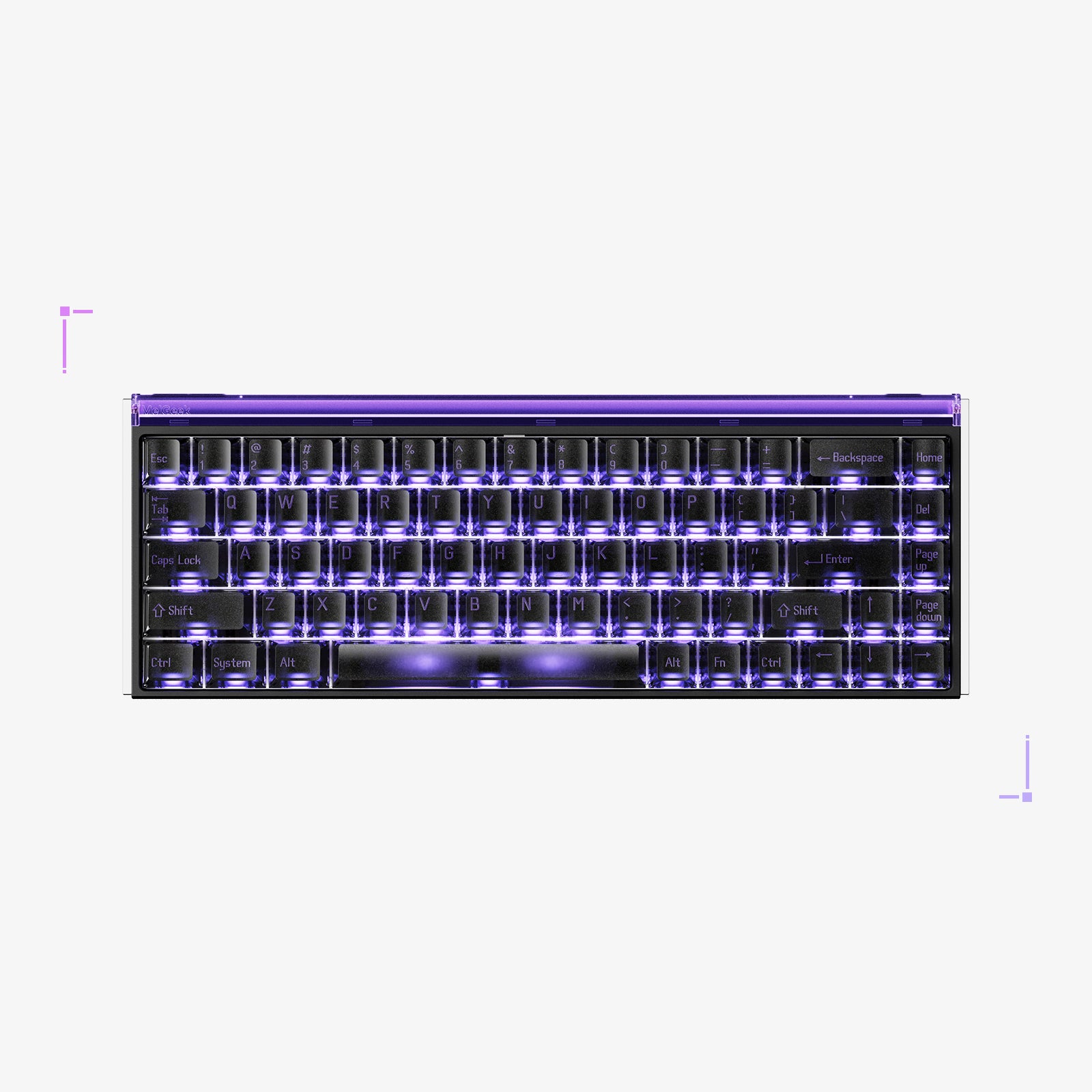 キーボード MelGeek MADE68 PRO MADE68 PRO Hall Effect Rapid Trigger Keyboard – MelGeek