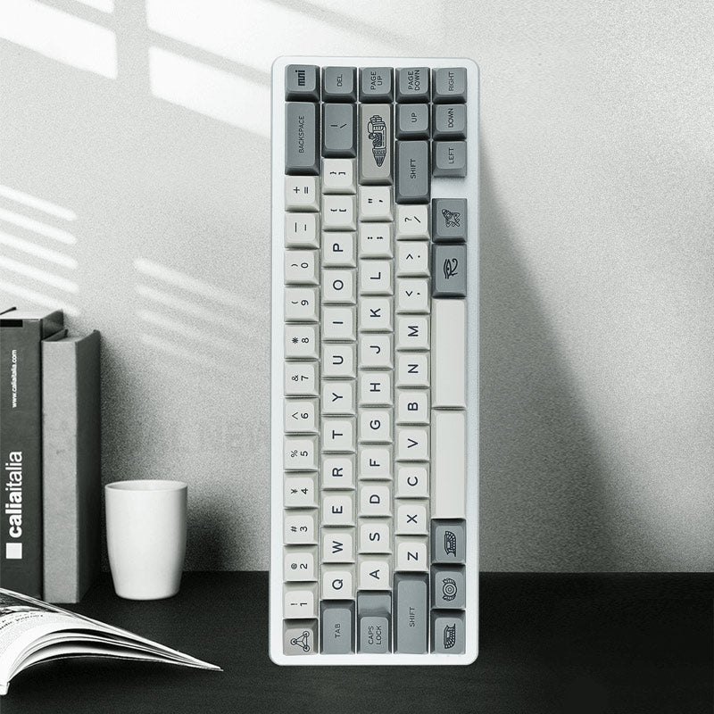 MelGeek Z70Ultra Custom 65% remplaçable à chaud avec kit de clavier mécanique en aluminium RVB avec 67 touches 68 touches