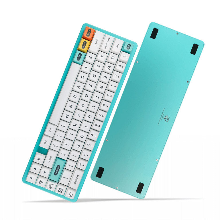 MelGeek Z70Ultra Custom 65% Hotswap-fähig mit mechanischem RGB-Aluminium-Tastatur-Kit mit 67 Tasten 68 Tasten
