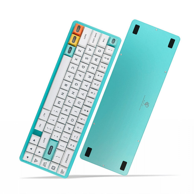 MelGeek Z70Ultra カスタム 65% ホットスワップ可能 RGB アルミニウム メカニカル キーボード キット 67Keys 68Keys