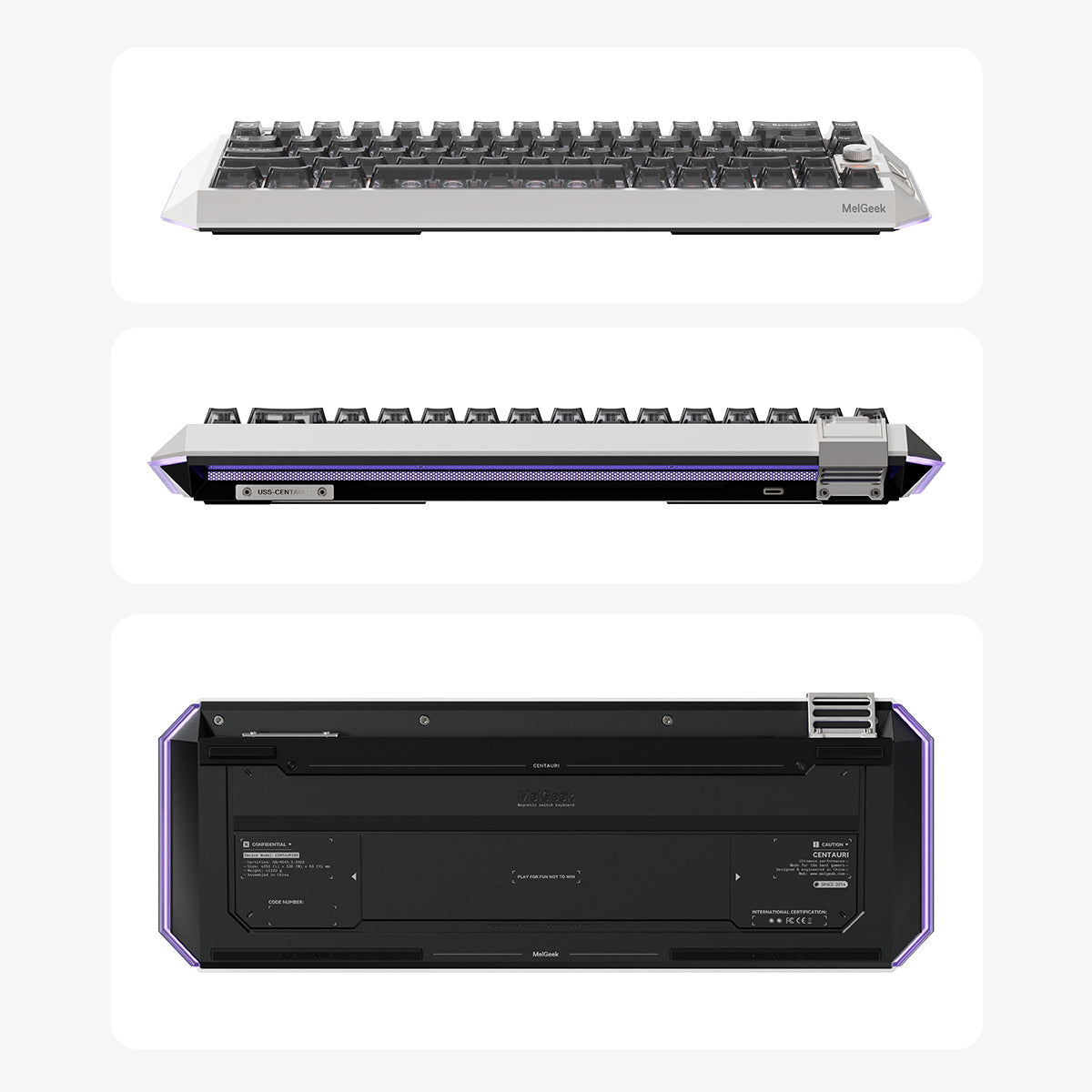 MelGeek Centauri 60/80 Hall Effect Gaming Keyboard – MelGeek