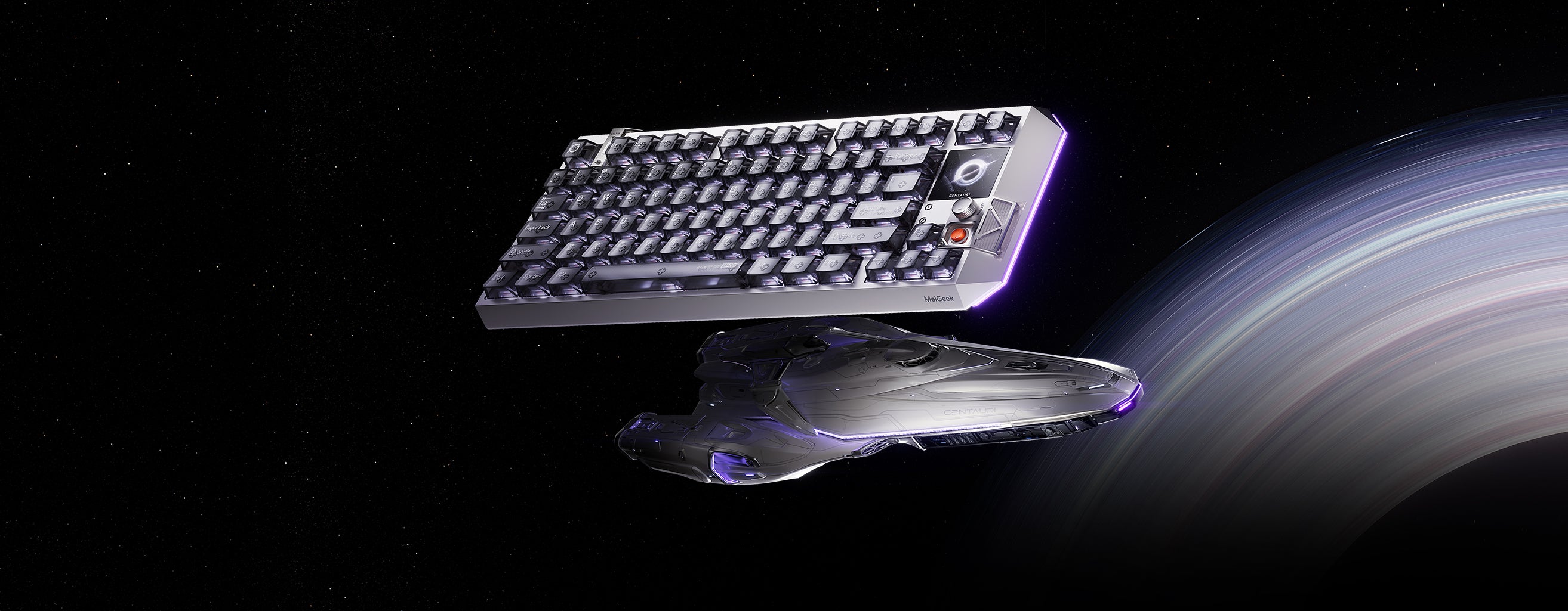 Details zur Leistung des Centauri-Keyboards
