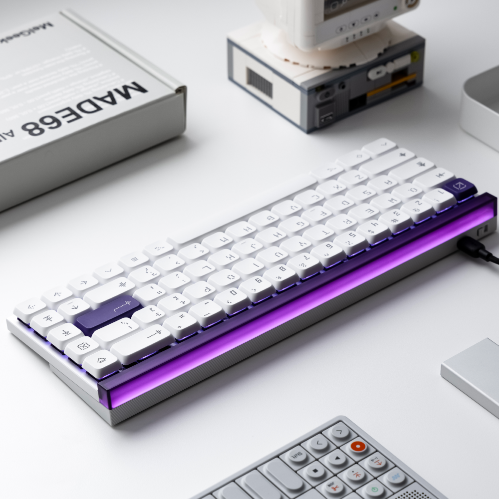 MADE68 AIR Low-profile Magnetic Switch Gaming Keyboard – MelGeek MADE68 AIR Low-profile Magnetic Switch Gaming Keyboard – MelGeek