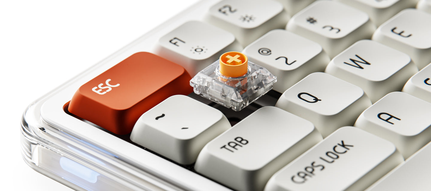 キーボード MelGeek O2 White Melgeek O2: The Productivity Oxygen for Mac Users – MelGeek