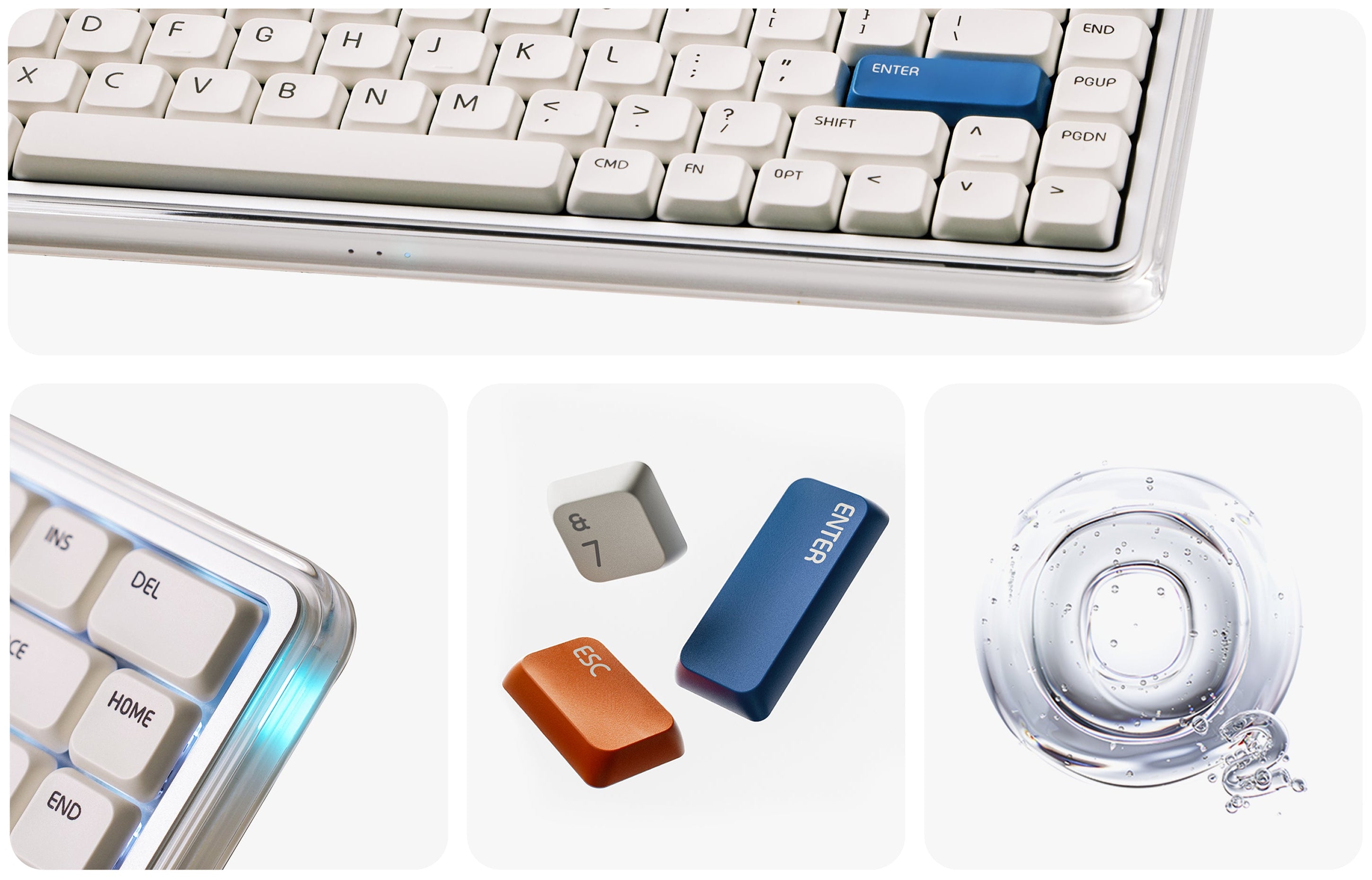 Melgeek O2 Low Profile Mechanical Keyboard – Toronto KeyboardMan