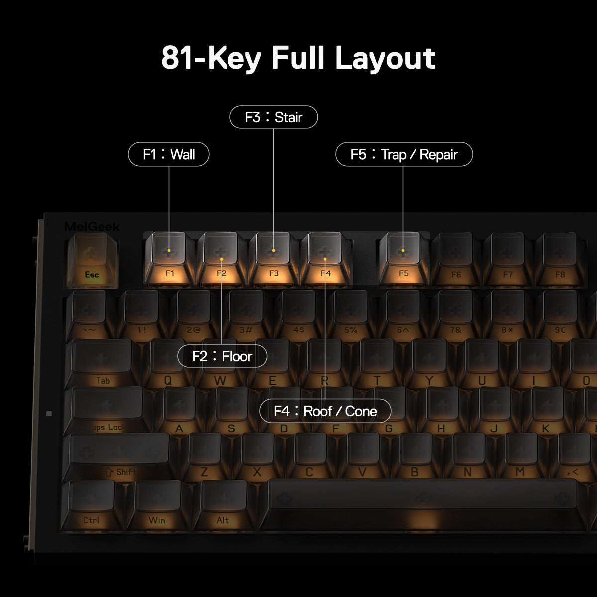 REAL81 Magnetic Mechanical Keyboard | MelGeek