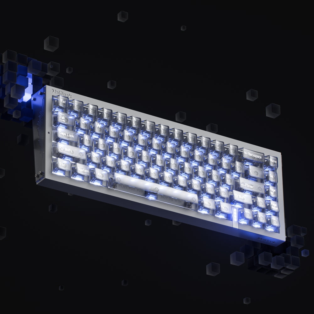 MelGeek Real67 グレー Melgeek REAL67 Magnetic Keyboard