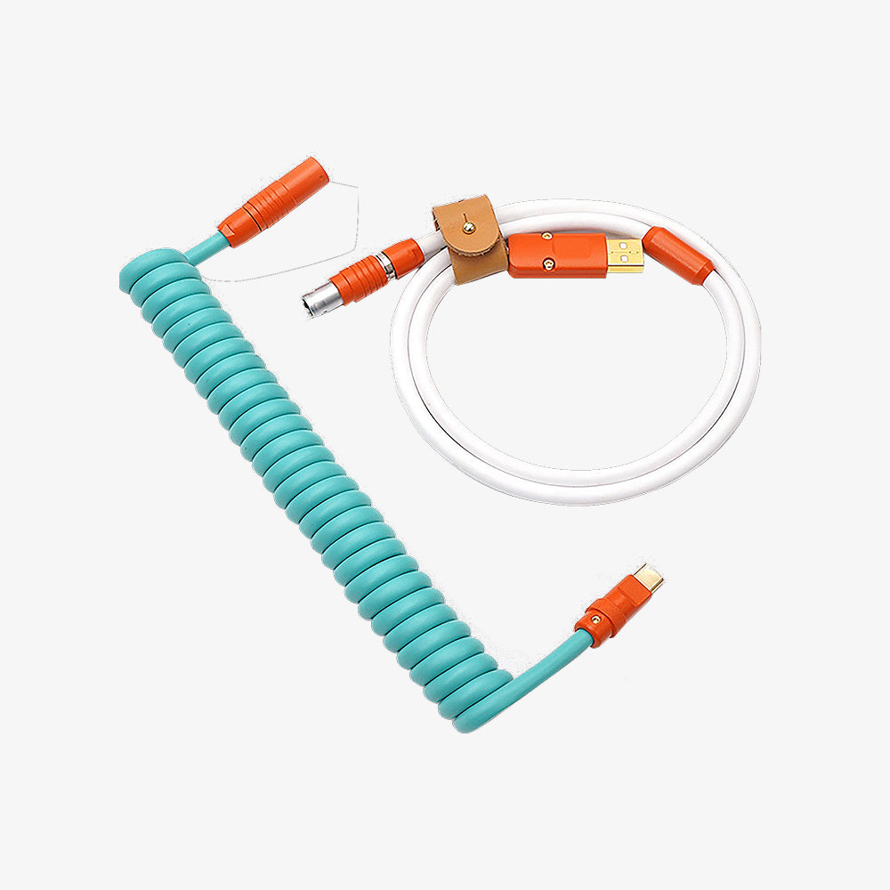MelGeek Customized TPU Rubber Coil Cable Collection