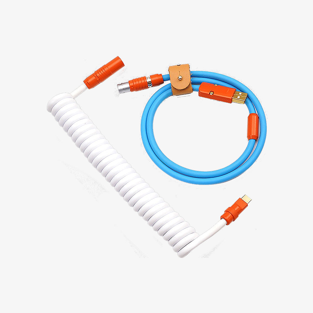 MelGeek Customized TPU Rubber Coil Cable Collection
