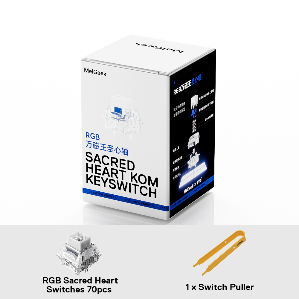 MelGeek x RGB Sacred Heart Magnetic Switch