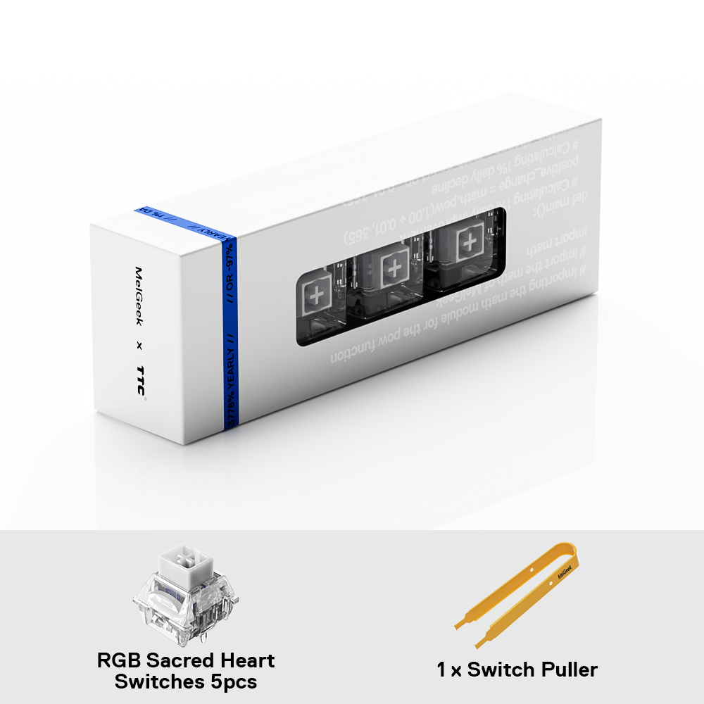 MelGeek x RGB Sacred Heart Magnetic Switch