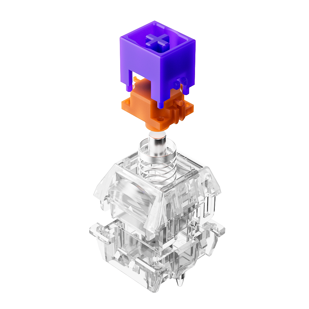 MelGeek x RGB Violet Heart Magnetic Switch