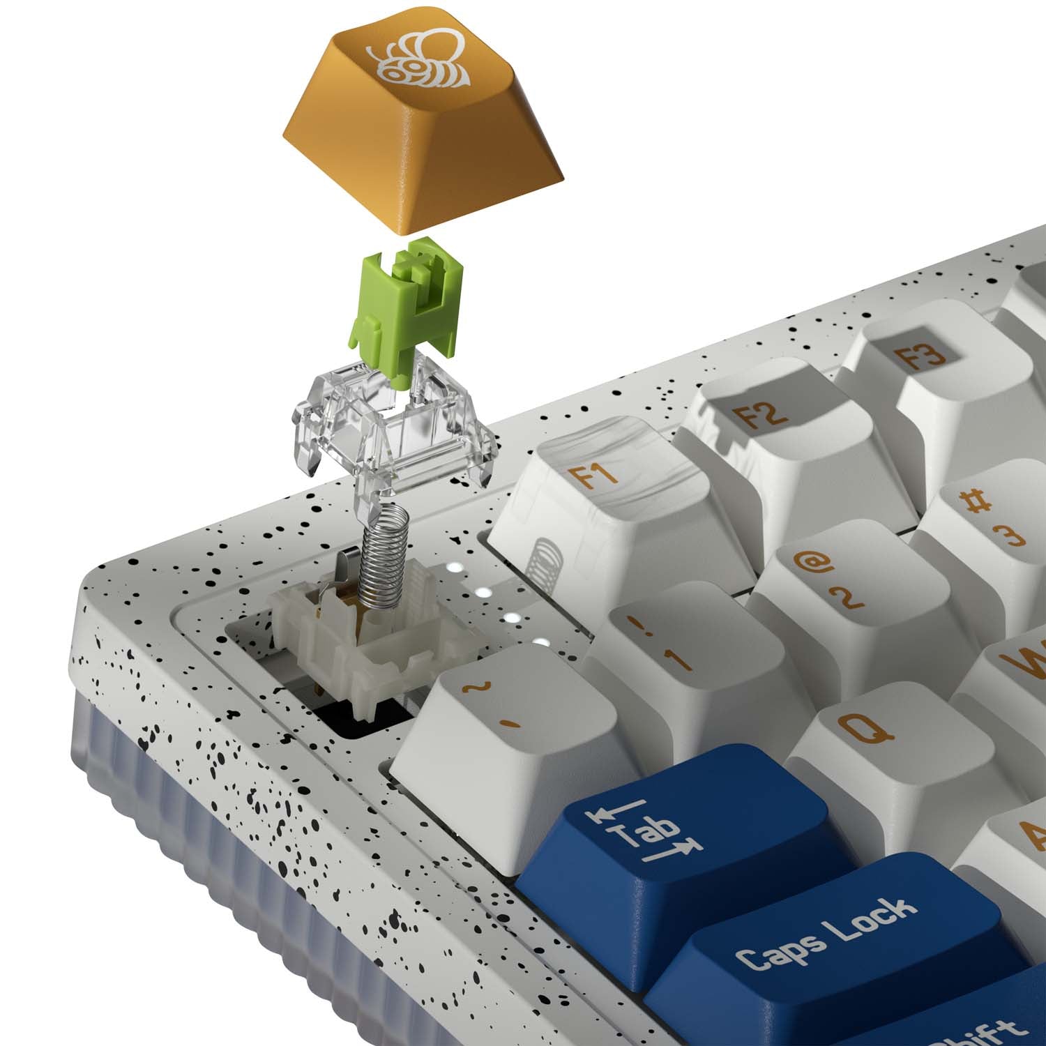 MelGeek Modern97 Ocean Work&Game Compact Mechanical Keyboard