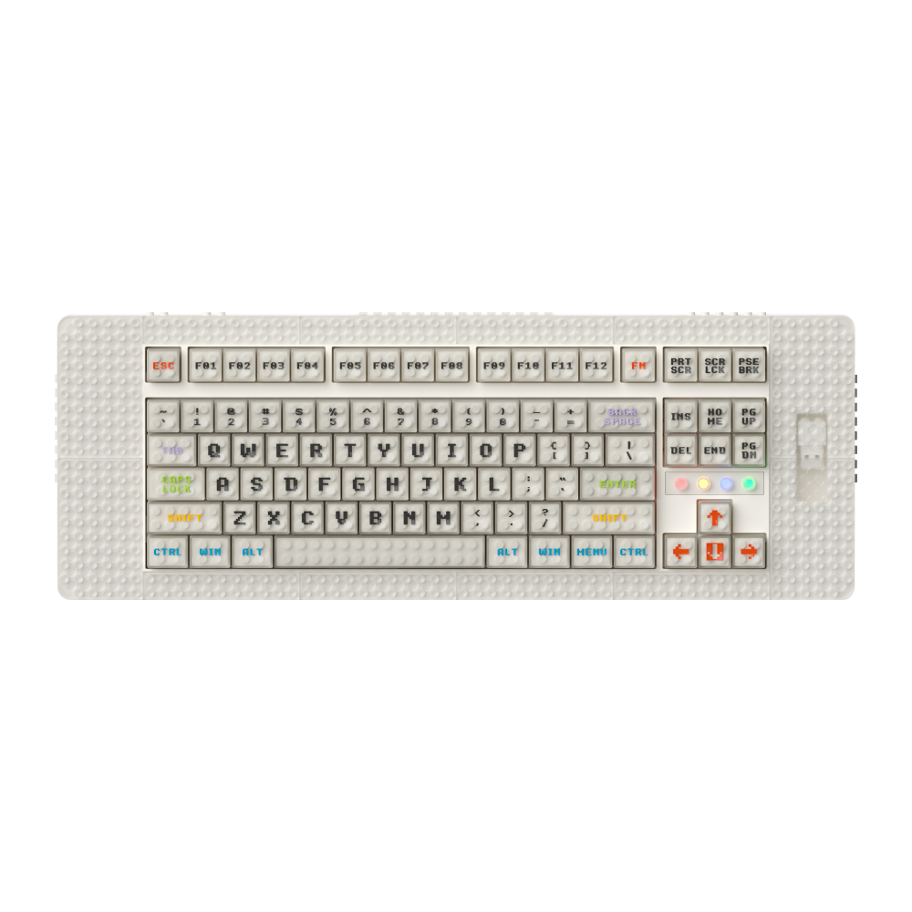 Pixel Mechanical Keyboard Canvas