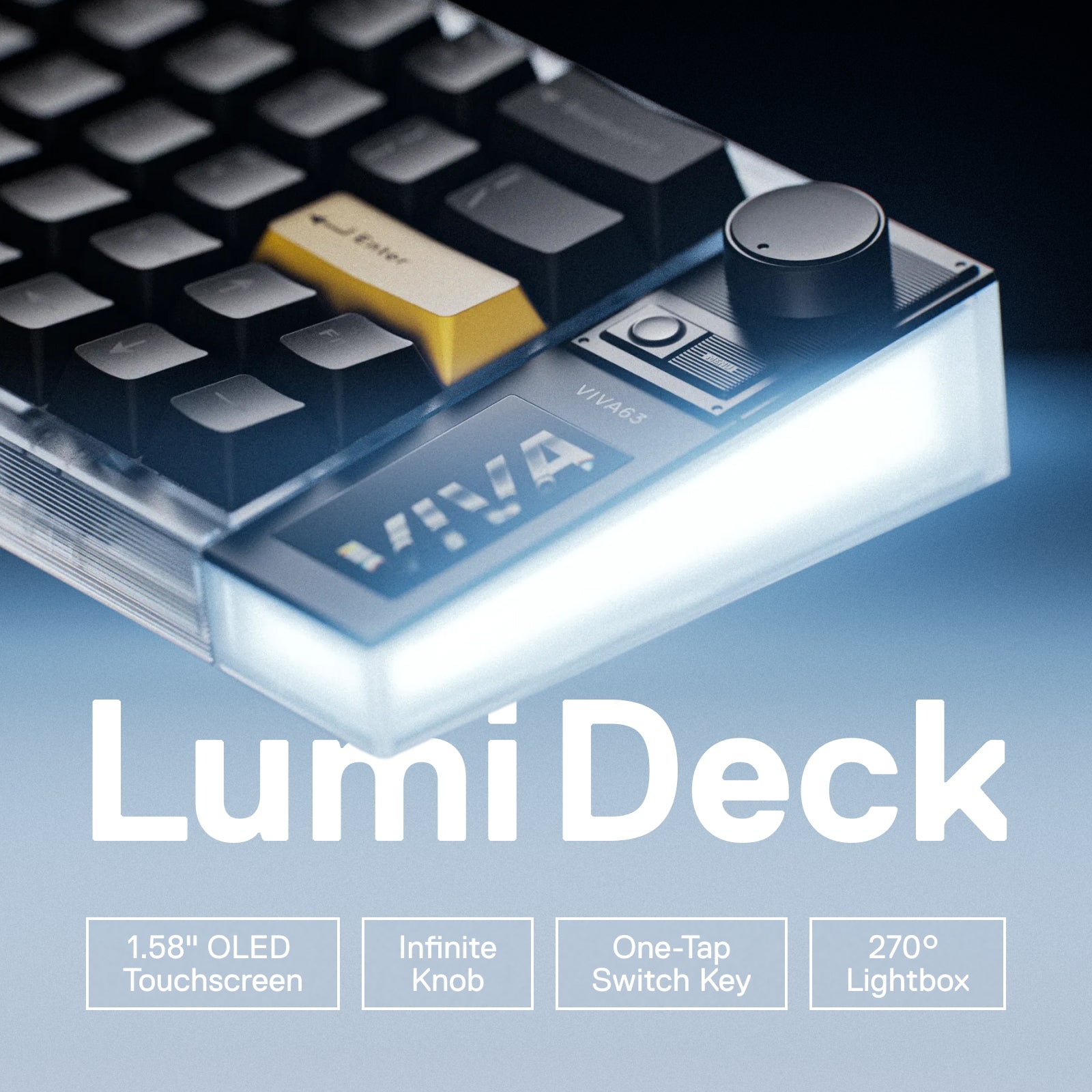 VIVA63 HE Gaming Keyboard keyboard image